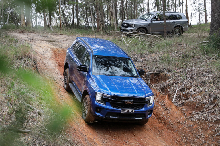 4 X 4 Australia Reviews 2022 2023 Ford Everest Launch 2023 Ford Everest Off Road 18